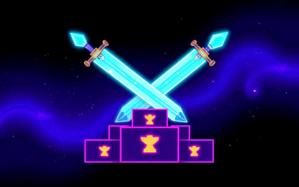 Atlas Tiers pixel art artwork
